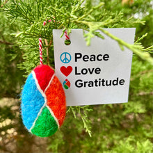 Load image into Gallery viewer, Felted Wool Bud Ornament