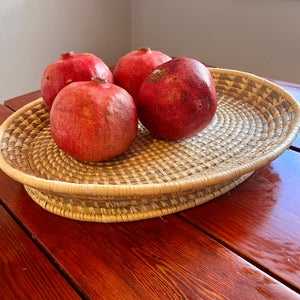 Coiled Oval Basket
