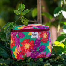 Load image into Gallery viewer, Quilted Round Pouch