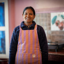 Load image into Gallery viewer, Apron made from Handwoven Fabric