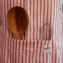 Load image into Gallery viewer, Apron made from Handwoven Chef Stripe Fabric