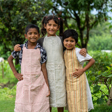 Load image into Gallery viewer, Children's Apron made from Handwoven Fabric