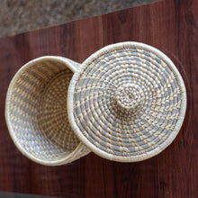 Load image into Gallery viewer, Coiled Lidded Basket