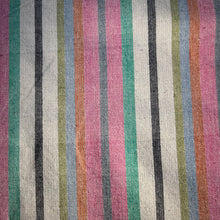Load image into Gallery viewer, Colorful Pink Striped Tea Towel