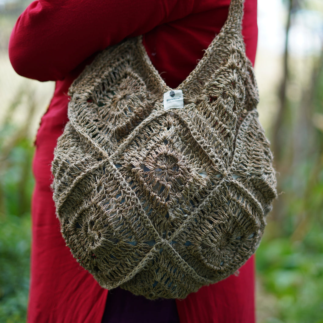 Himalayan Nettle Woven Tote Bag