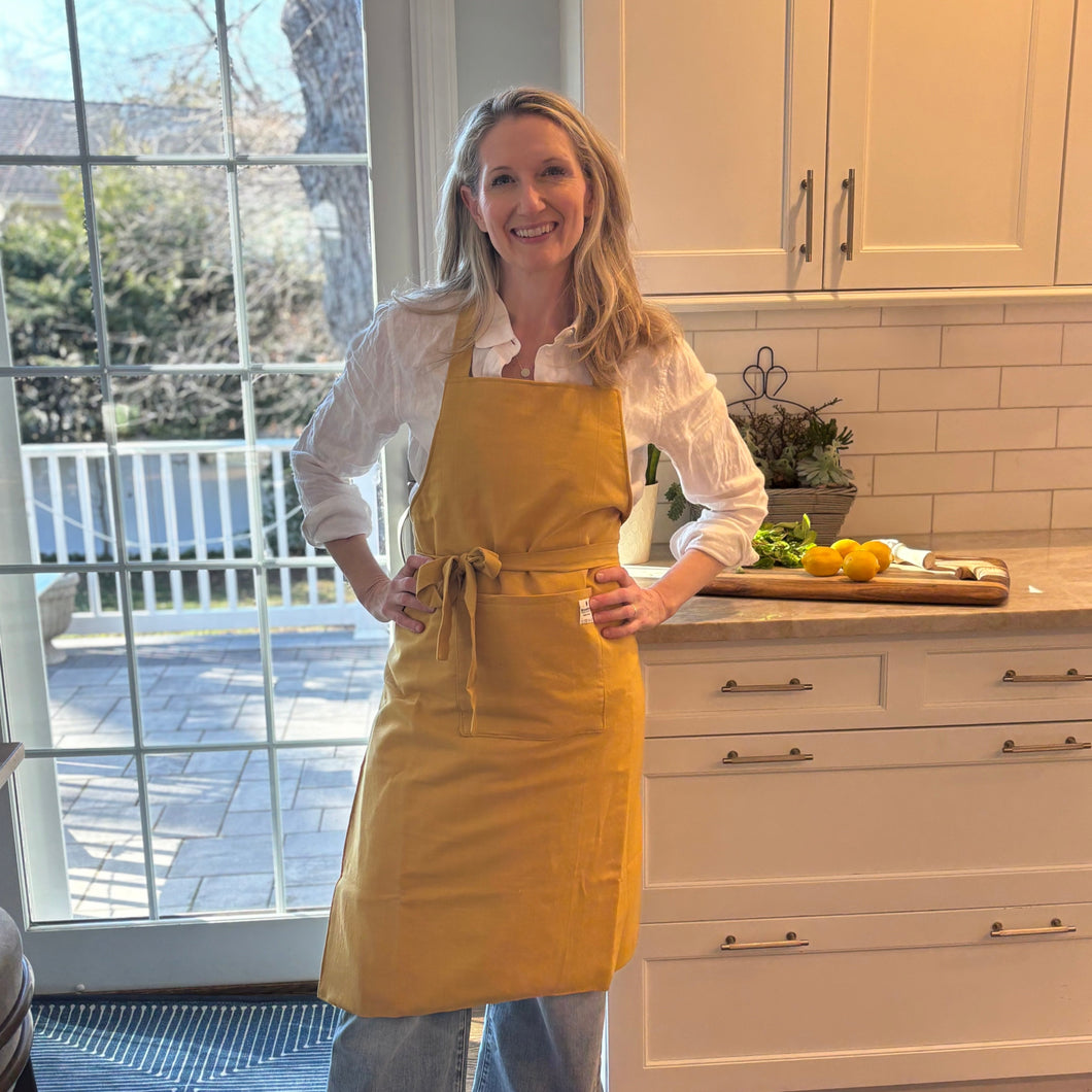 Apron made from Handwoven Fabric