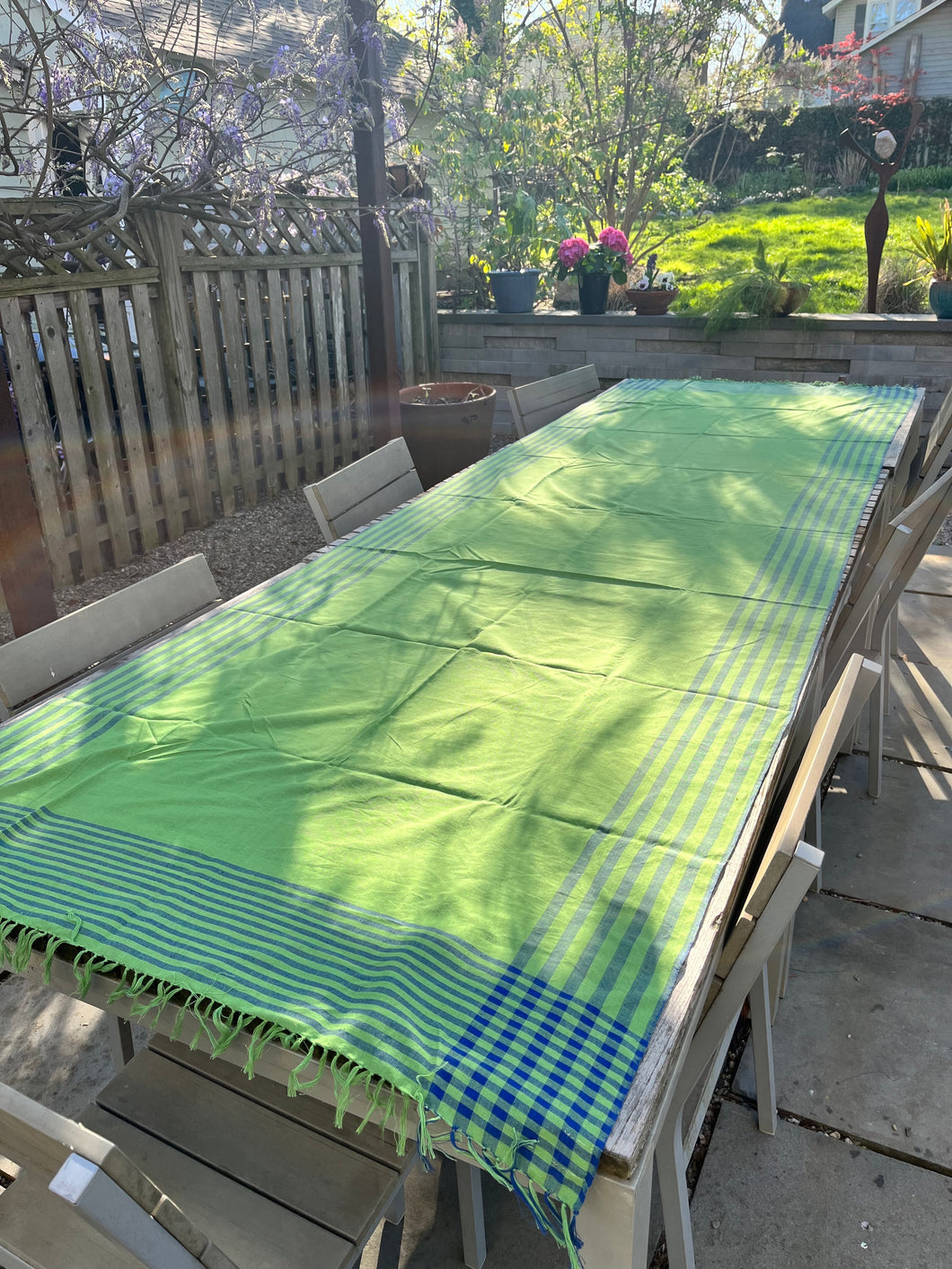 Handwoven tablecloth