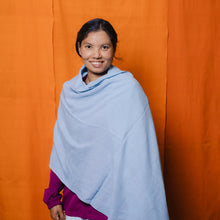 Load image into Gallery viewer, Soft and Breezy Shawl (or runner) in Bold Pastels