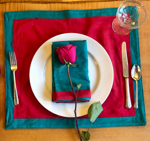 Holiday placemat (or napkin)