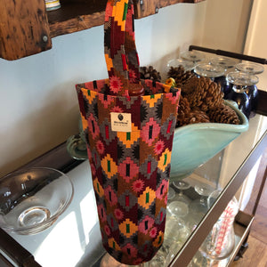 Wine Tote in Traditional Dhaka