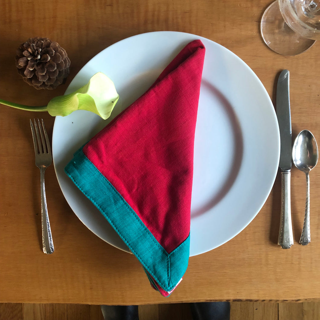 Holiday placemat (or napkin)